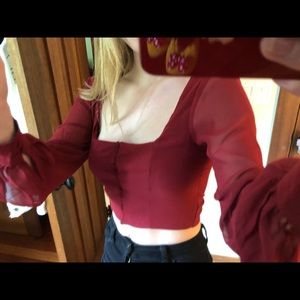 H&M Button Down Blouse